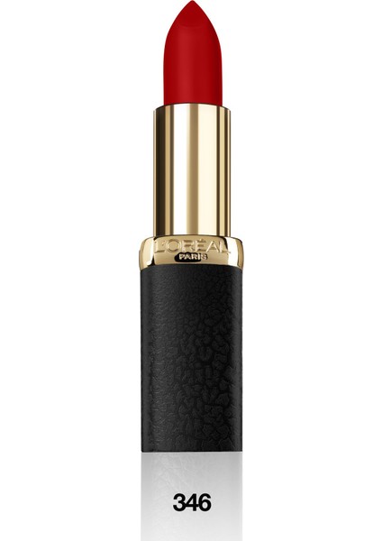 Color Riche Matte Addiction Ruj 346 Scarlet Silhouette - Kırmızı