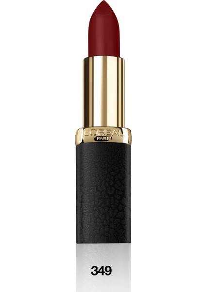 L'Oréal Paris Color Riche Matte Addiction Ruj 349 Paris Cherry - Bordo