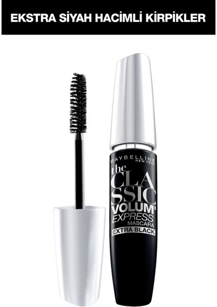 Volum' Express Classic Ekstra Siyah Maskara