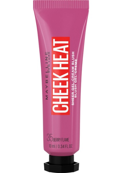 Maybelline Cheek Heat Likit Koyu Pembe Allık 35