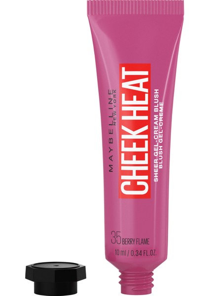 Maybelline Cheek Heat Likit Koyu Pembe Allık 35