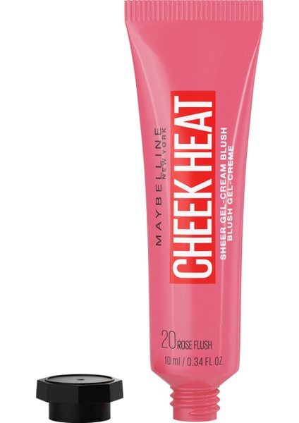 Cheek Heat Likit Allık - 20 Rose Flash - Pembe