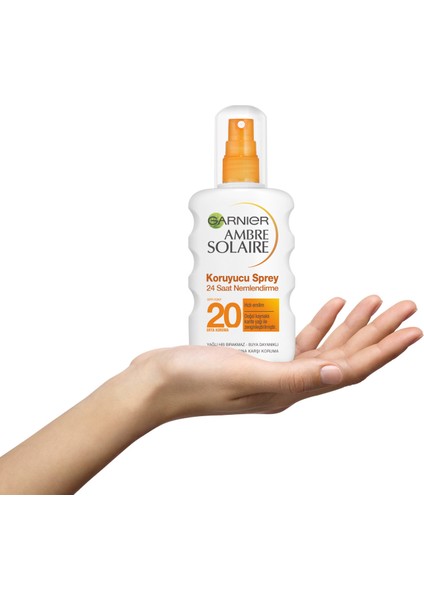 Garnier Ambre Solaire Güneş Koruyucu Sprey Gkf20 200Ml