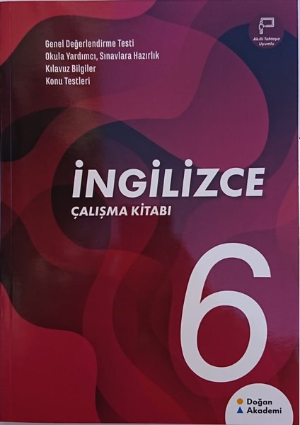 6. Sınıf Ingilizce Çalışma Kitabı
