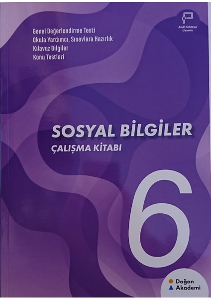 6. Sınıf Sosyal Bilgiler Çalışma Kitabı