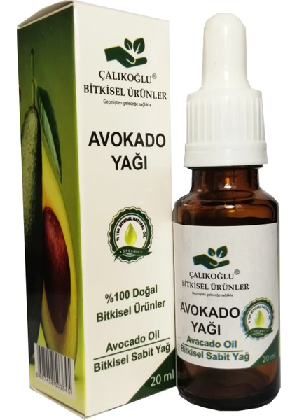 Çalıkoğlu Bitkisel Ürünler Avokado Yağı 20 ml