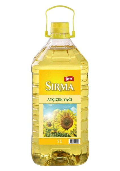 Ayçiçek Yağı Dar Ağız 5 lt