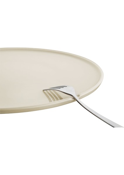 Chef Taste Of 16 cm Düz Tabak Krem