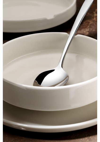 Chef Taste Of 32 cm Düz Tabak Krem