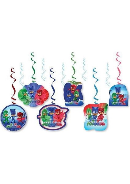 Pj Masks Tavan Süs 6'lı