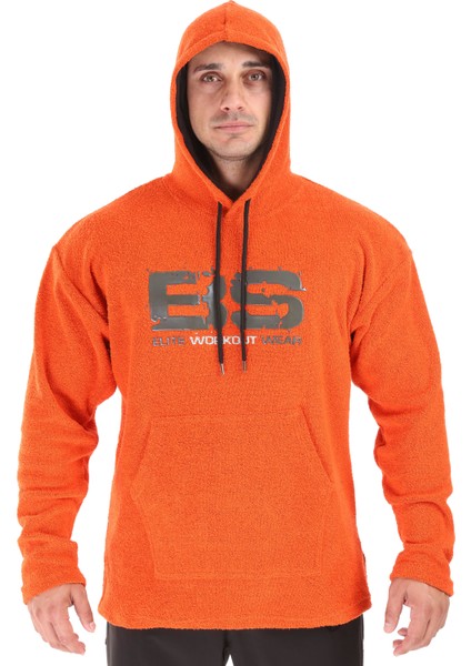 Kapşonlu Kışlık Havlu Spor Sweatshirt Oversize 4718