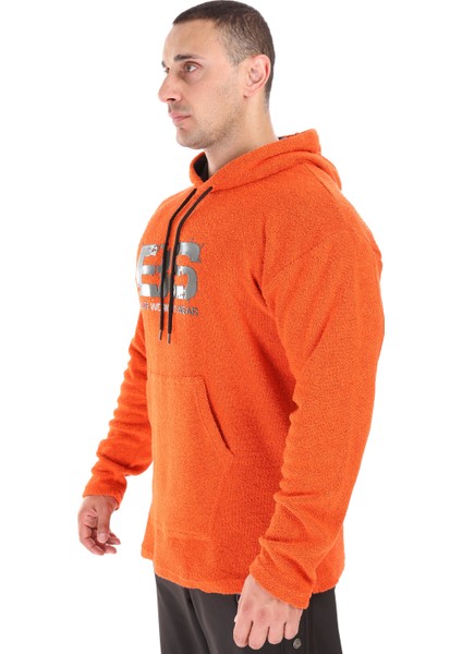 Kapşonlu Kışlık Havlu Spor Sweatshirt Oversize 4718