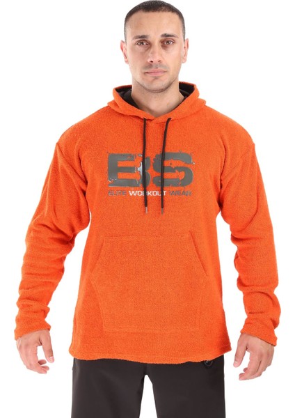 Kapşonlu Kışlık Havlu Spor Sweatshirt Oversize 4718