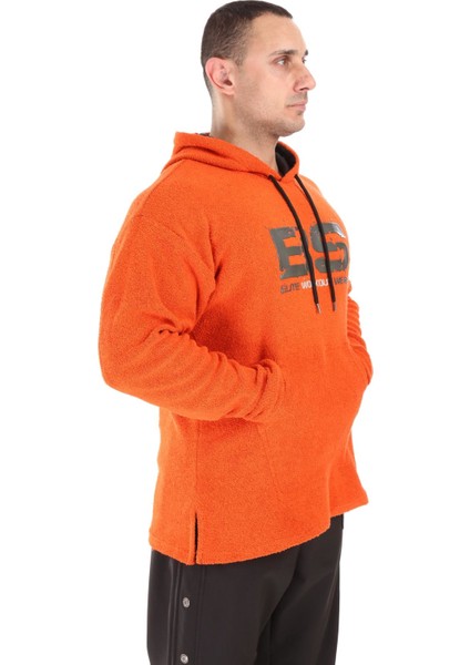 Kapşonlu Kışlık Havlu Spor Sweatshirt Oversize 4718