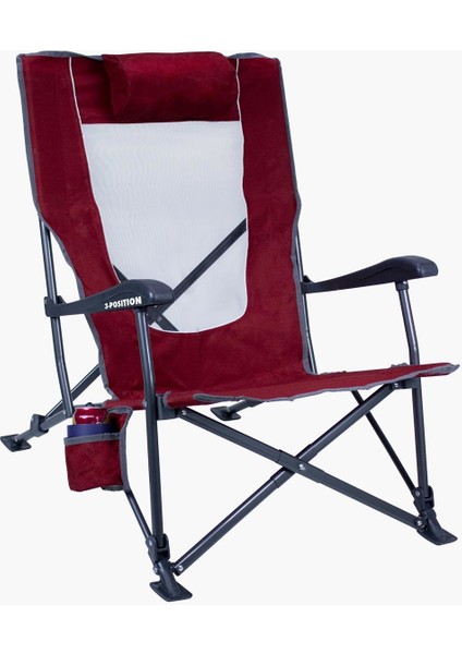 Low - Ride Recliner™ 3 Kademeli Katlanır Kamp Sandalyesi