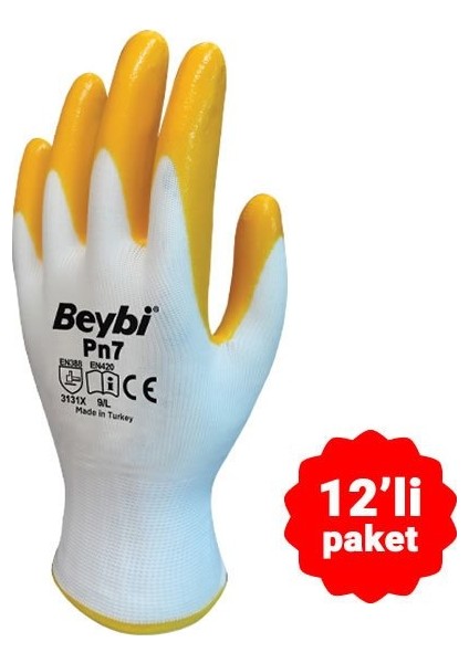 Pn7 Eldiven Xl Beden - 24 Lü fiyatları