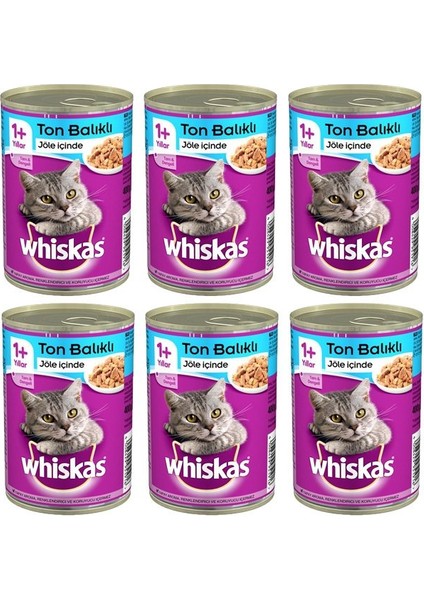 Ton Balıklı Konserve Kedi Maması 400 gr x 24 Adet