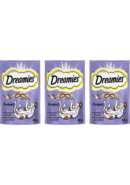 Ördekli Kedi Ödül Maması 60 gr x 3 Adet