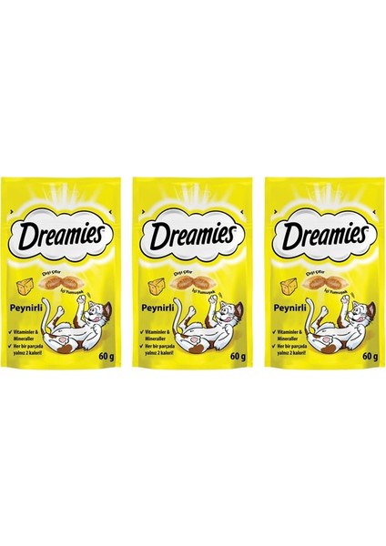 Peynirli Kedi Ödül Maması 60 gr x 3 Adet