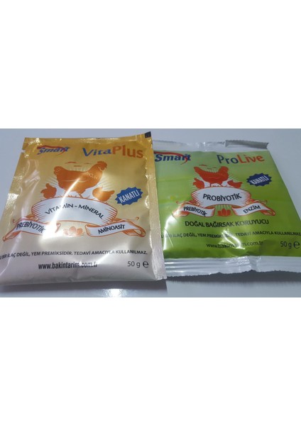 Smart Prolive 50 gr & Smart Vita Plus 50 gr