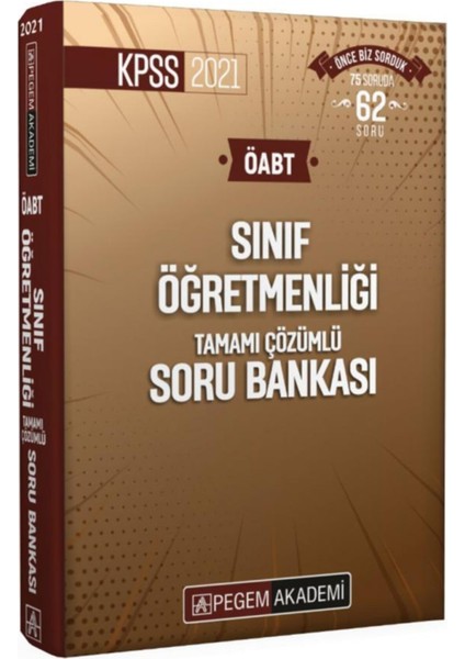2021 KPSS ÖABT Sınıf Öğretmenliği Tamamı Çözümlü