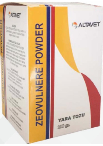 Zeovulnere Powder Yara Tozu Hayvan Vitaminleri 100 gr