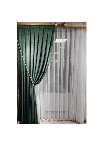 Kruvaze Perde Tül Fon Toplama Halat Kordon Braçol 300 cm 1 Adet fiyatları