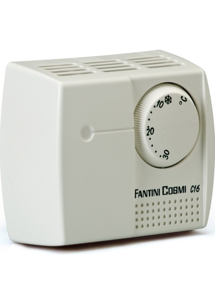 Fantini Cosmi C16IL Termostat 10-30°c Işıklı On-Off Hassasiyet 1°c IP20