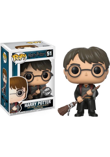 Pop Quidditch Harry Potter With Firebolt Exclusive Figür