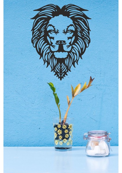 Lion Aslan Duvar Dekoru Süsü Ahşap Dekoratif Tablo fiyatları