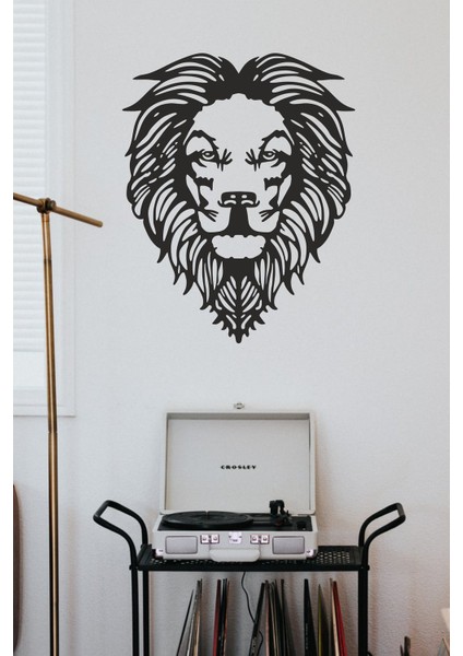 Lion Aslan Duvar Dekoru Süsü Ahşap Dekoratif Tablo modelleri