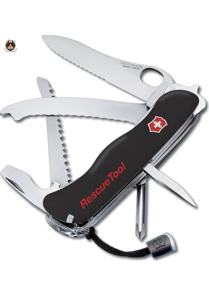 0.8623.MWN.3 Rescuetool Siyah Hayat Kurtarma Çakısı fiyatları