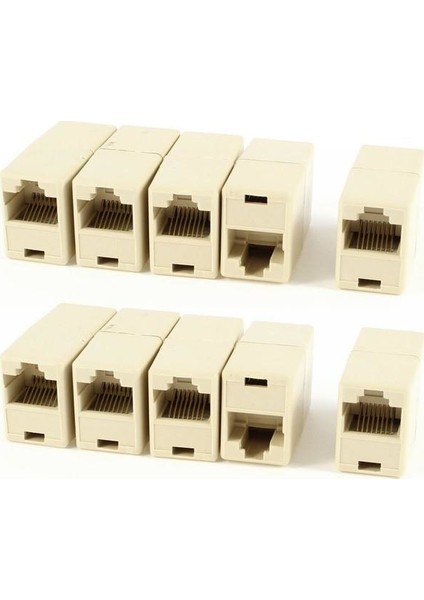 Adsl Cat5 Cat6 RJ45 Dişi-Dişi Birleştirici 100ADET