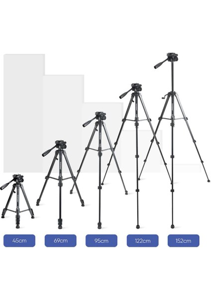 Yunteng Tripod 3388 146 Cm Telefon ve Dslr Bluetooth Kumandalı