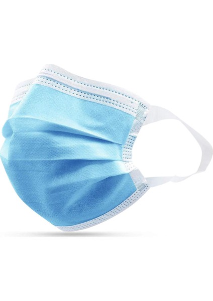 Yumusak Elastik Kulakli Maske 1 Kutu 50 Adet