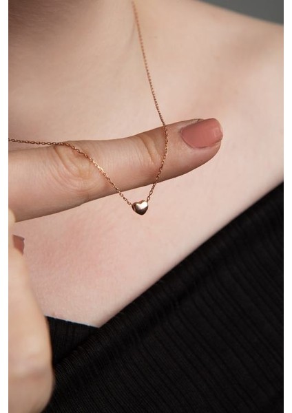 925 Ayar Gümüş Kalp Kolye fiyatları