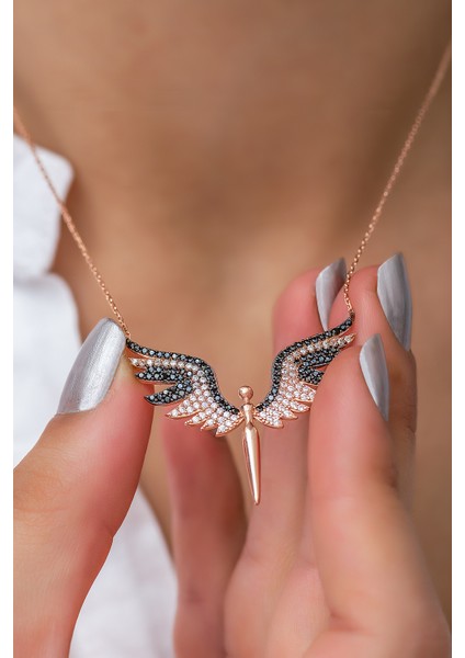 Mikail Meleği Büyük Kolye 925 Ayar Gümüş fiyatları