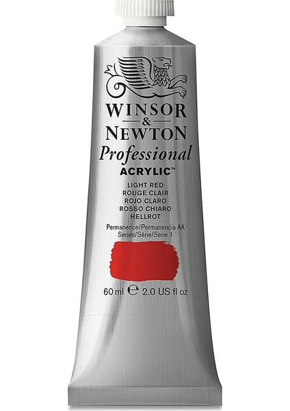 Professional Akrilik Boya 60 ml Light Red 362 S.1