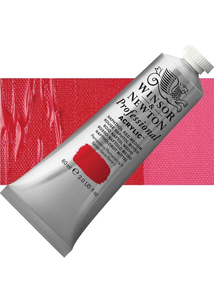 Professional Akrilik Boya 60 ml Naphthol Red Medium 423 S.2