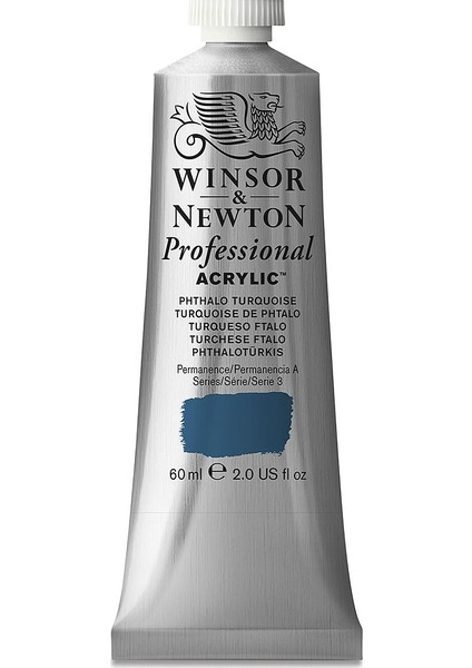 Professional Akrilik Boya 60 ml Phthalo Turquoise 526 S.3