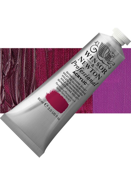 Professional Akrilik Boya 60 ml Quinacridone Violet 550 S.3