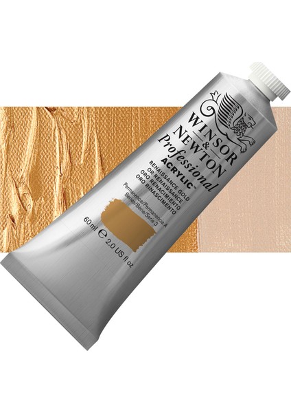 Professional Akrilik Boya 60 ml Renaissance Gold 573 S.3
