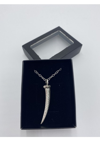 Gümüş Kaplama Biber Figür Kolye