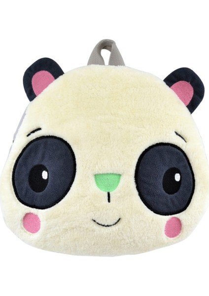 Fisher Price Bej Panda Peluş Çanta