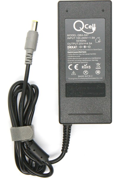 Lenovo 3000 N100 20V 4.5A 7.9 x 5.5 mm Muadil Adaptör