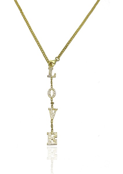 Love Altın Kaplama Gümüş Kolye fiyatları