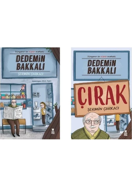 Dedemin Bakkalı - Dedemin Bakkalı Çırak - 2 Kitap Set - Şermin Çarkacı