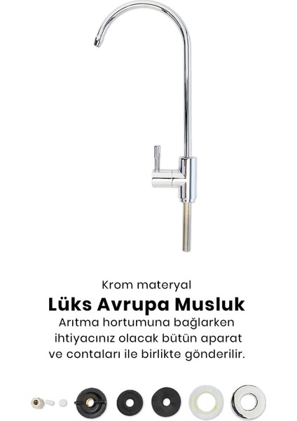 Su Arıtma Cihazı Için Lüks Avrupa Musluk