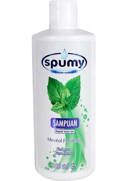 Mentol Ferahlığı Kepekli Saçlara Özel Şampuan 600 ml