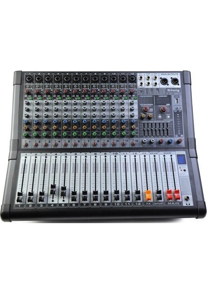 K-12 P1000 Fx 1000 Watt 12 Kanal Power Mikser
